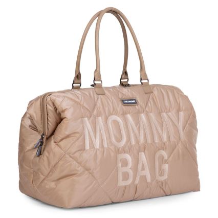 Childhome - Чанта за памперси MOMMY BAG PUFFERED бежов
