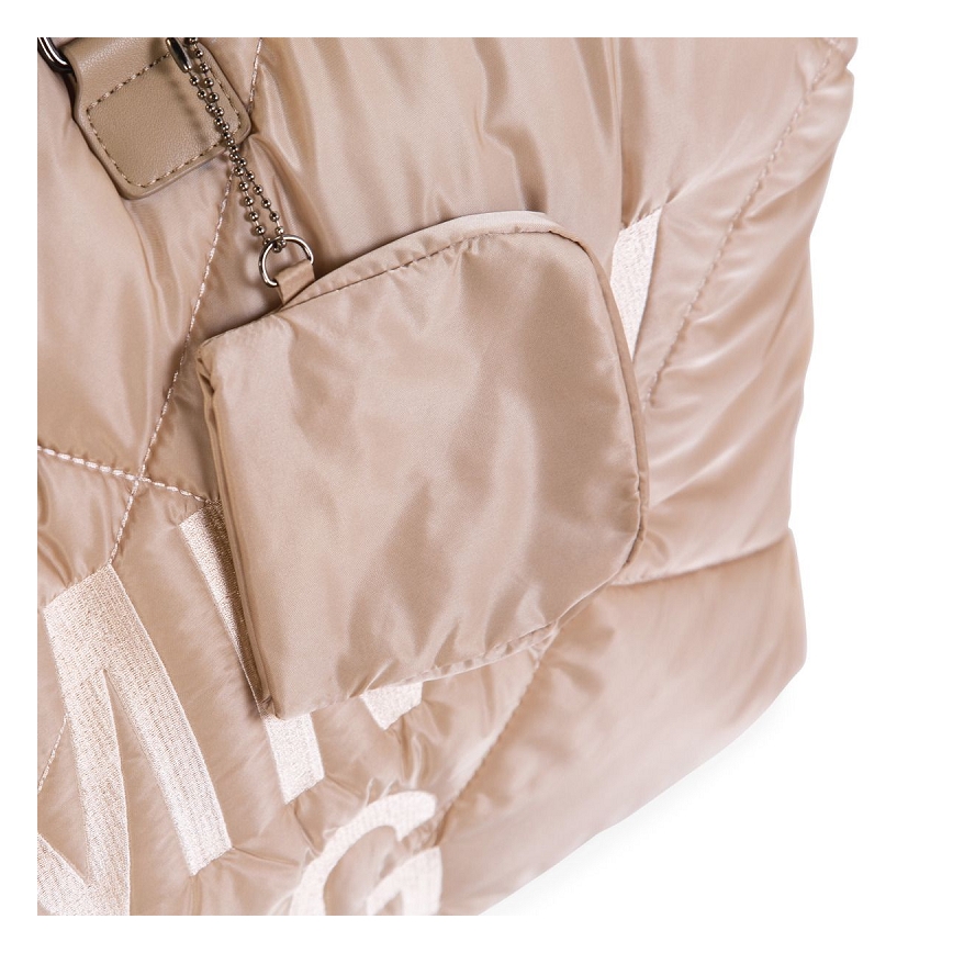 Childhome - Чанта за памперси MOMMY BAG PUFFERED бежов