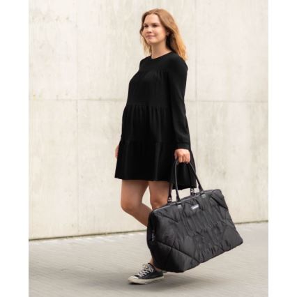 Childhome - Чанта за памперси MOMMY BAG PUFFERED черен