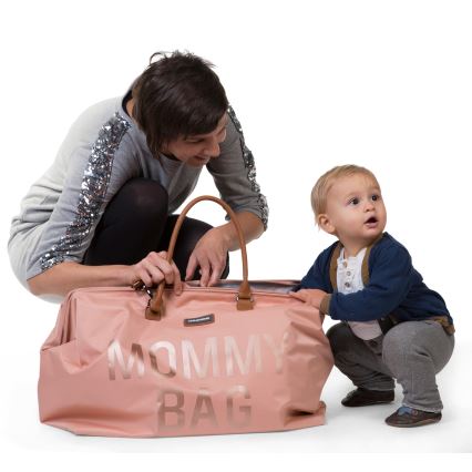 Childhome - Чанта за памперси MOMMY BAG розова