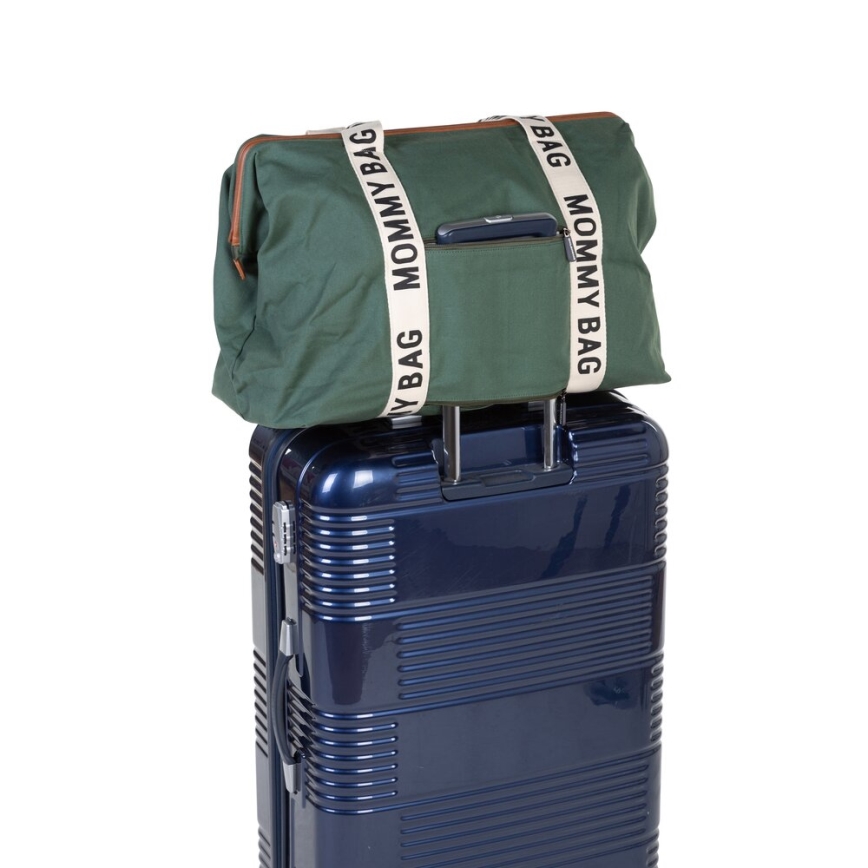 Childhome - Чанта за памперси MOMMY BAG зелен