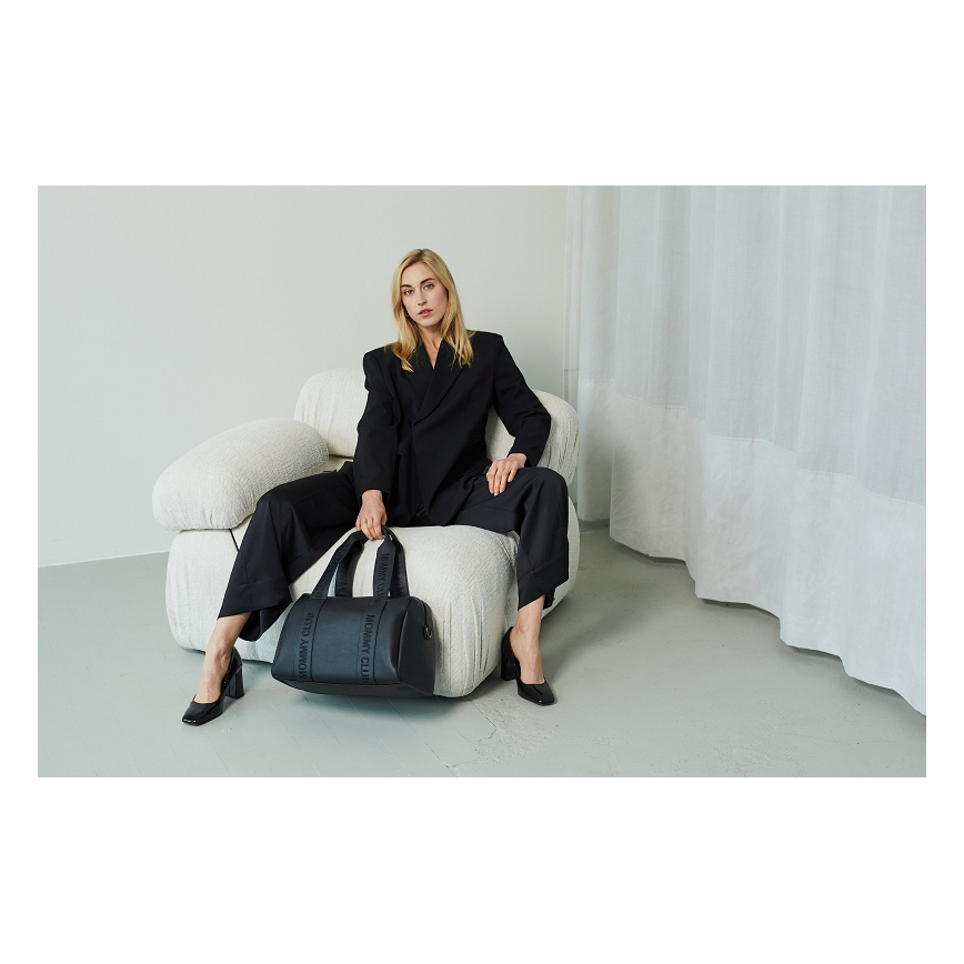 Childhome - Чанта за памперси MOMMY CLUB черен