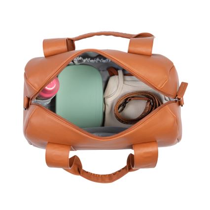 Childhome - Чанта за памперси MOMMY CLUB кафяв