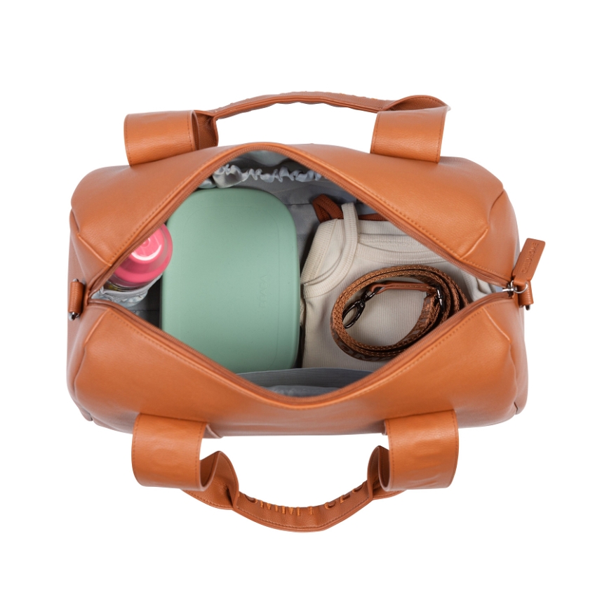 Childhome - Чанта за памперси MOMMY CLUB кафяв