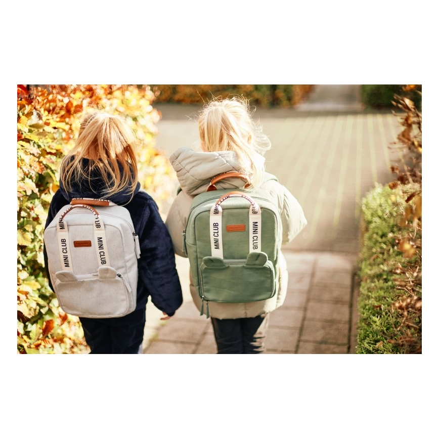 Childhome - Детска раница MINI CLUB зелен