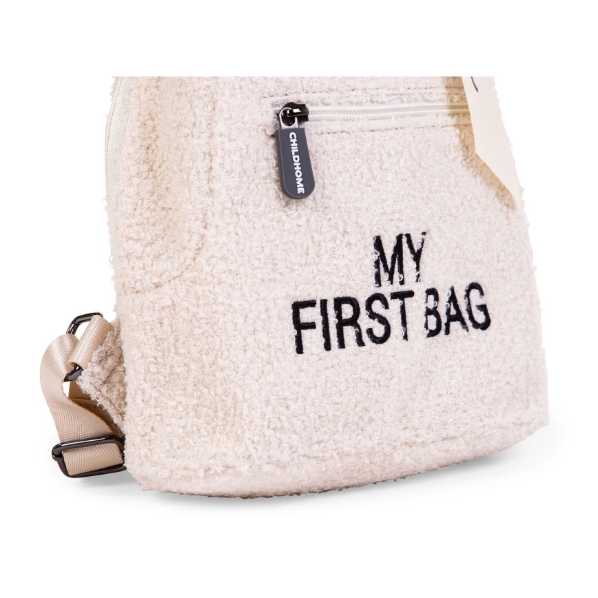 Childhome - Детска раница MY FIRST BAG кремава