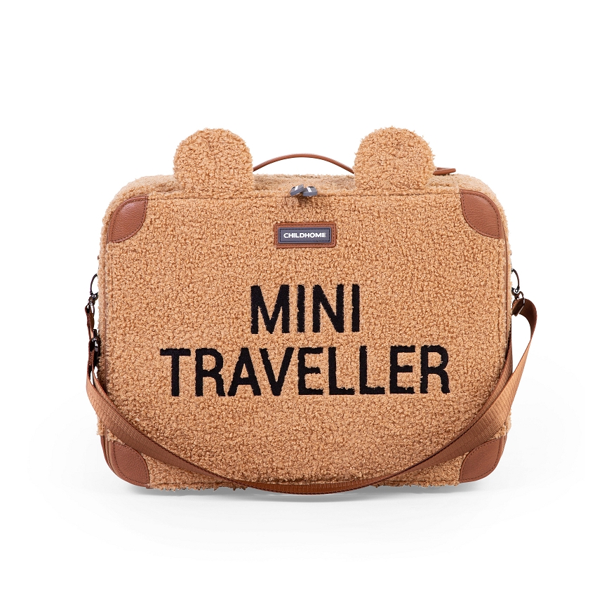 Childhome - Детски пътнически куфар TEDDY кафяв