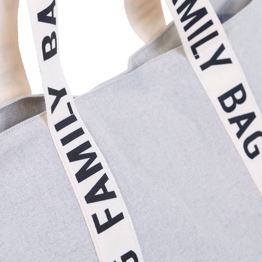 Childhome - Пътна чанта FAMILY BAG CANVAS бял
