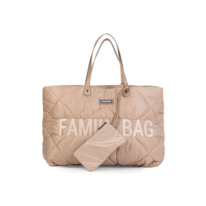 Childhome - Пътна чанта FAMILY BAG PUFFERED кремав