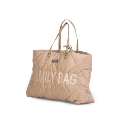 Childhome - Пътна чанта FAMILY BAG PUFFERED кремав