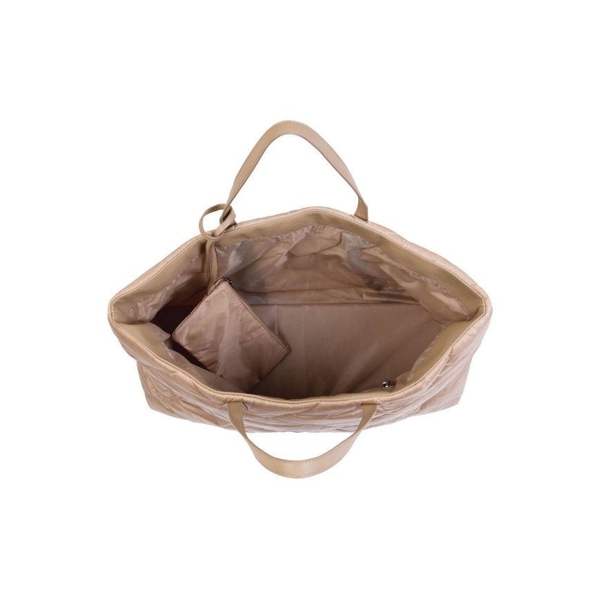 Childhome - Пътна чанта FAMILY BAG PUFFERED кремав
