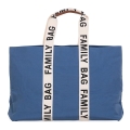 Childhome - Пътна чанта FAMILY BAG CANVAS син