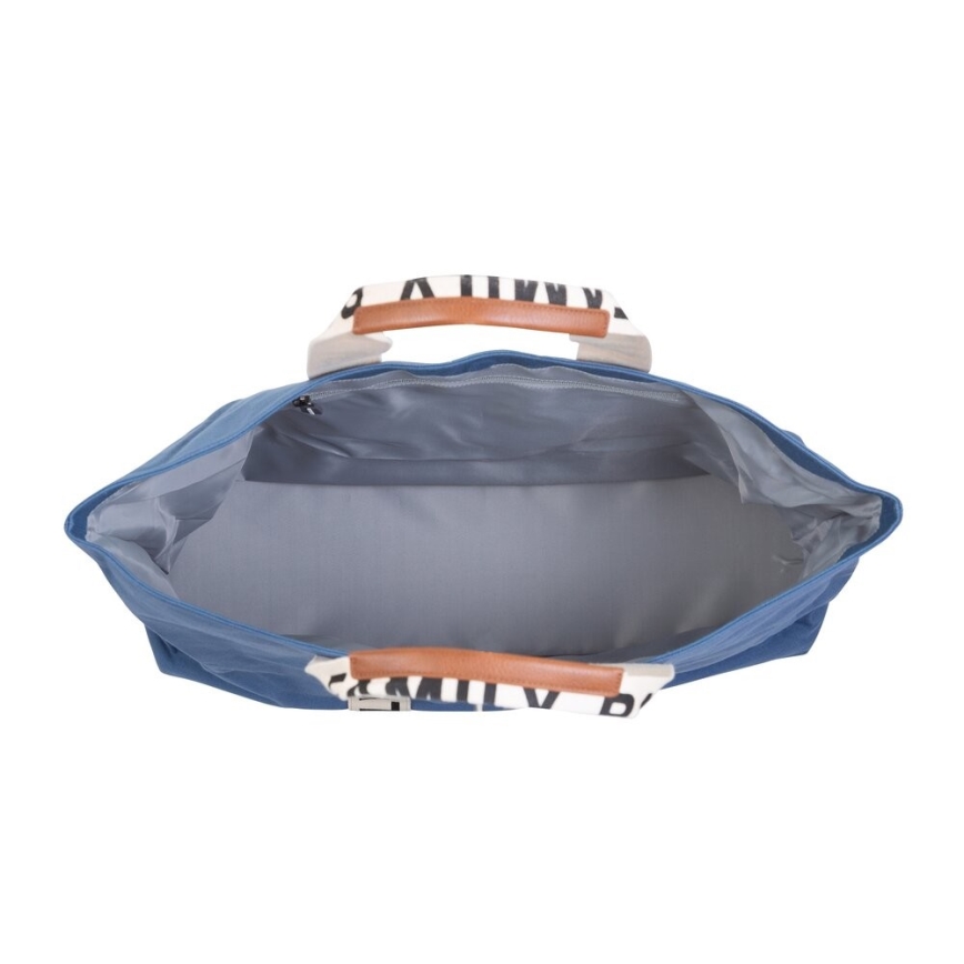 Childhome - Пътна чанта FAMILY BAG CANVAS син