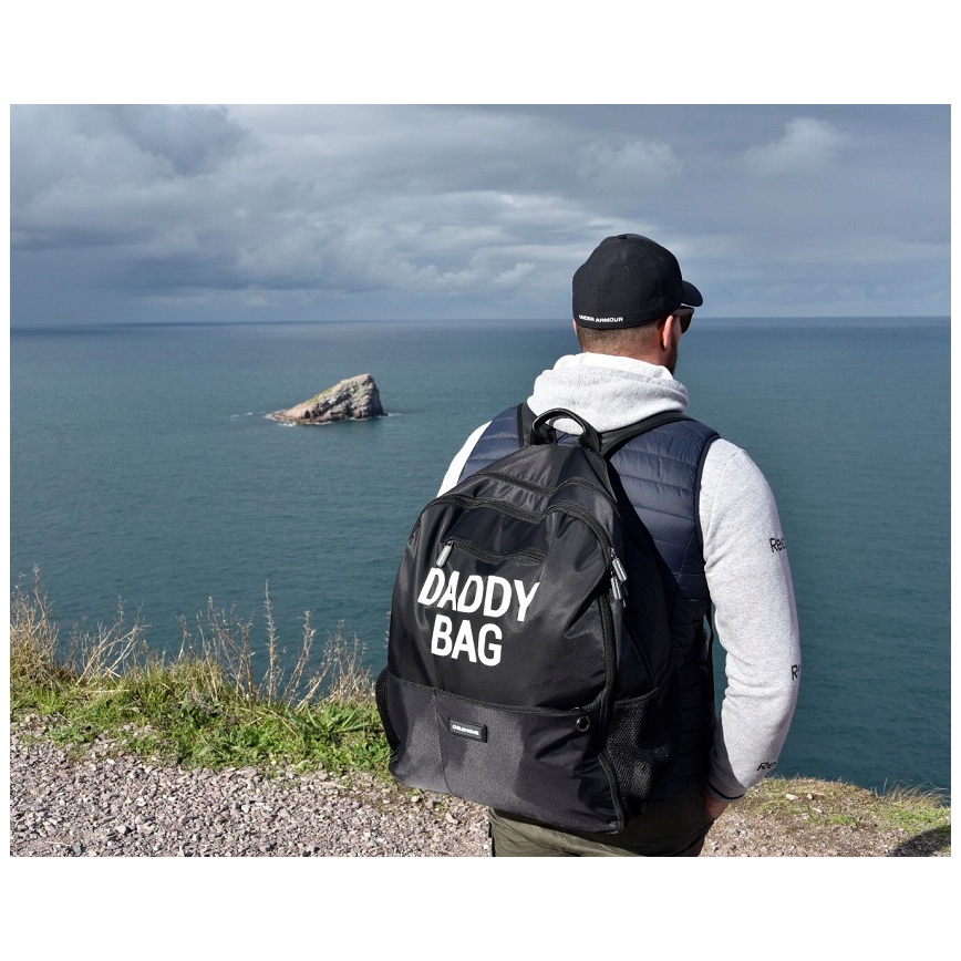 Childhome - Раница за преобуване DADDY BAG черен
