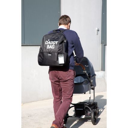 Childhome - Раница за преобуване DADDY BAG черен
