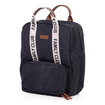 Childhome - Раница за преобуване FAMILY CLUB черен