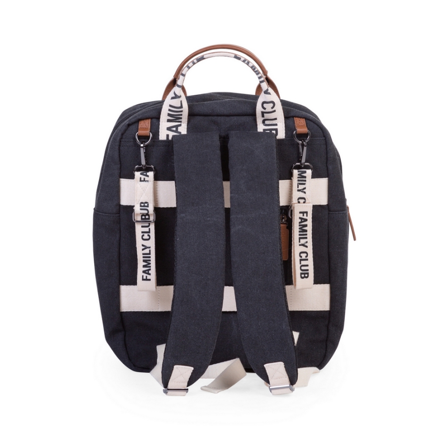 Childhome - Раница за преобуване FAMILY CLUB черен