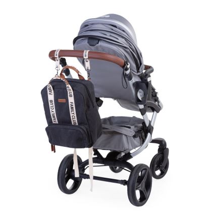 Childhome - Раница за преобуване FAMILY CLUB черен