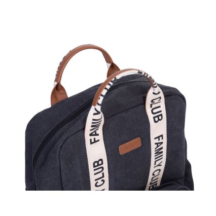 Childhome - Раница за преобуване FAMILY CLUB черен