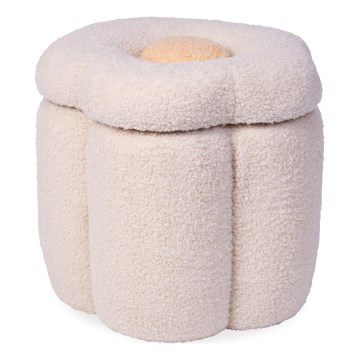 Childhome - Табуретка ЦВЕТЕ Ø 35 cm кремав