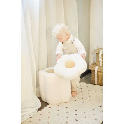 Childhome - Табуретка ЦВЕТЕ Ø 35 cm кремав