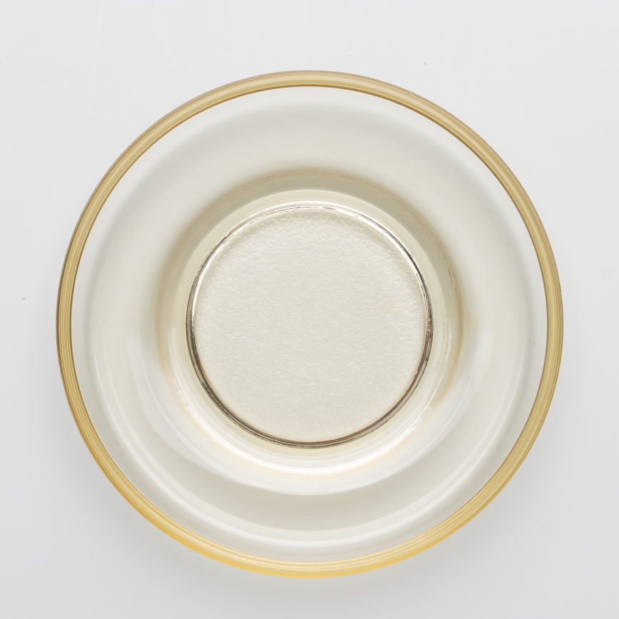 Чиния Venezia прозрачен бежов