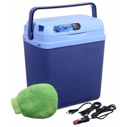 Хладилна кутия с дисплей 48 W / 230 V / 12 V, 25 л, синя