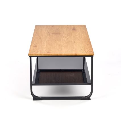 Холна маса ARTIGA 45x105 см черна/бежова