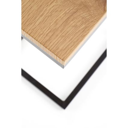 Холна маса AURIA дъб/черно