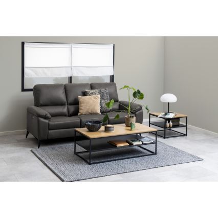 Холна маса CORA дъб/черно