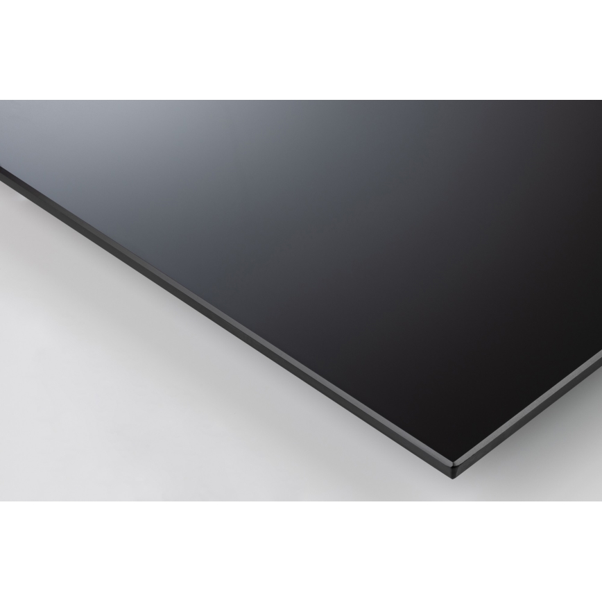 Холна маса ENZO с повдигащ се плот, 110x60 cm, черен/дъб