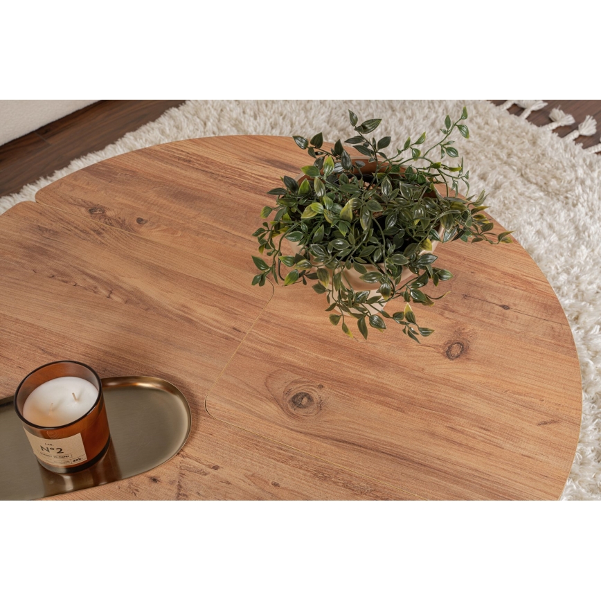 Холна маса LUVIA от борова дървесина