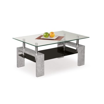 Холна маса RESTON, сив бетон