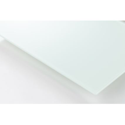 Холна маса с повдигаща плоскост ENZO 110x60 cm бяла/дъб сонома