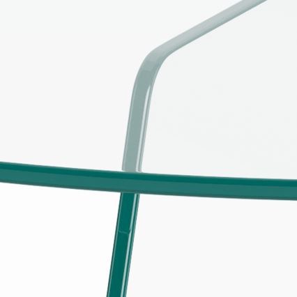 Холна маса SANOS 80 см, прозрачна