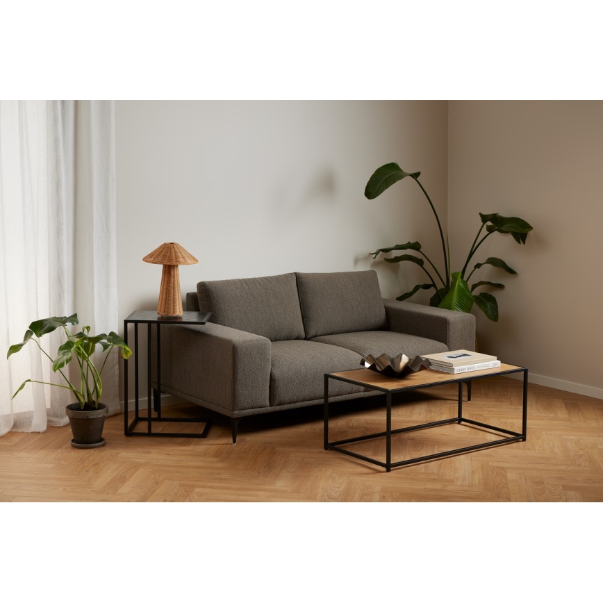 Холна маса SARON дъб/черен