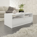 Холна маса TIRENO 100x40 см бяла