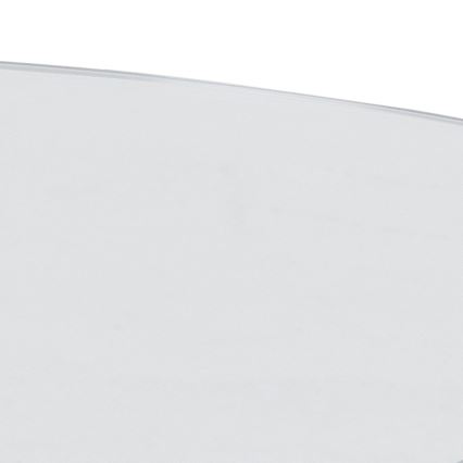 Холна масичка LUCA 82 см прозрачна/сребриста