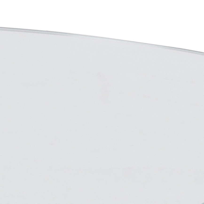 Холна масичка LUCA 82 см прозрачна/сребриста