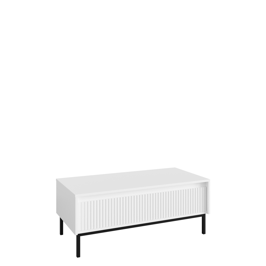 Холна масичка OZMI 100x40 см бяла