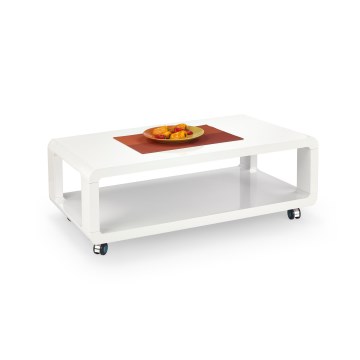 Холна масичка STELA 105x58 см бяла