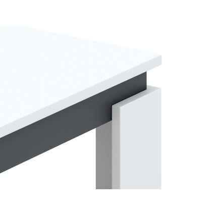 Холна масичка OLAF бяла/антрацит