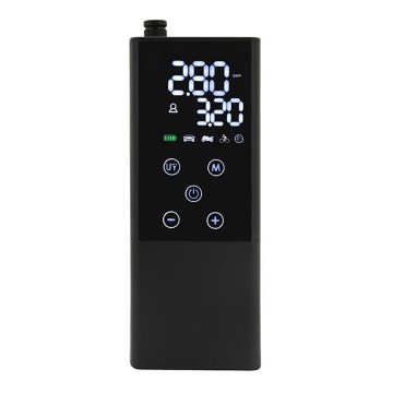 Цифров джобен компресор 4000 mAh 5V черен