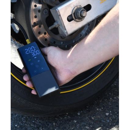 Цифров джобен компресор 4000 mAh 5V черен