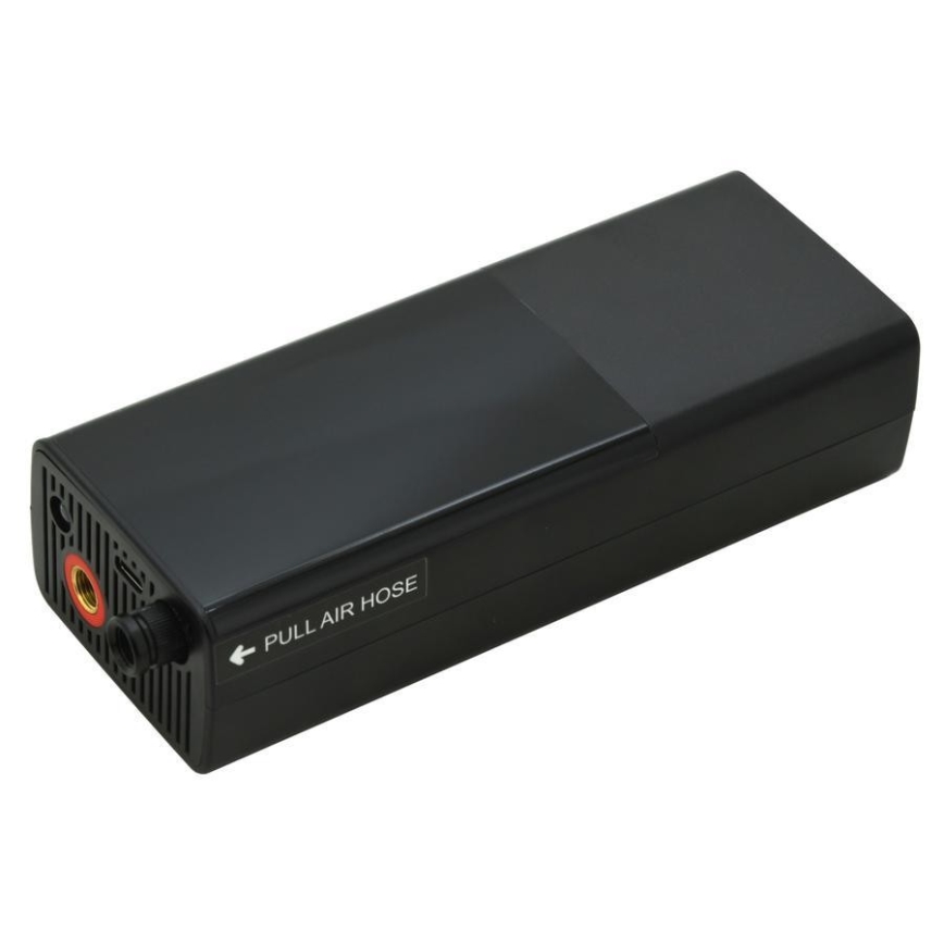 Цифров джобен компресор 4000 mAh 5V черен