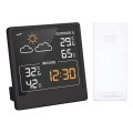 Цифров термометър 5V/2xAAA + 2xAAA черен