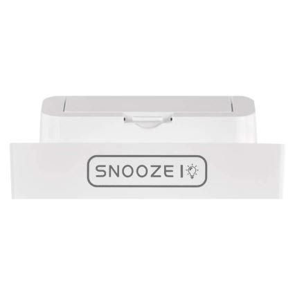 Цифров термометър с хигрометър 1xAA бял