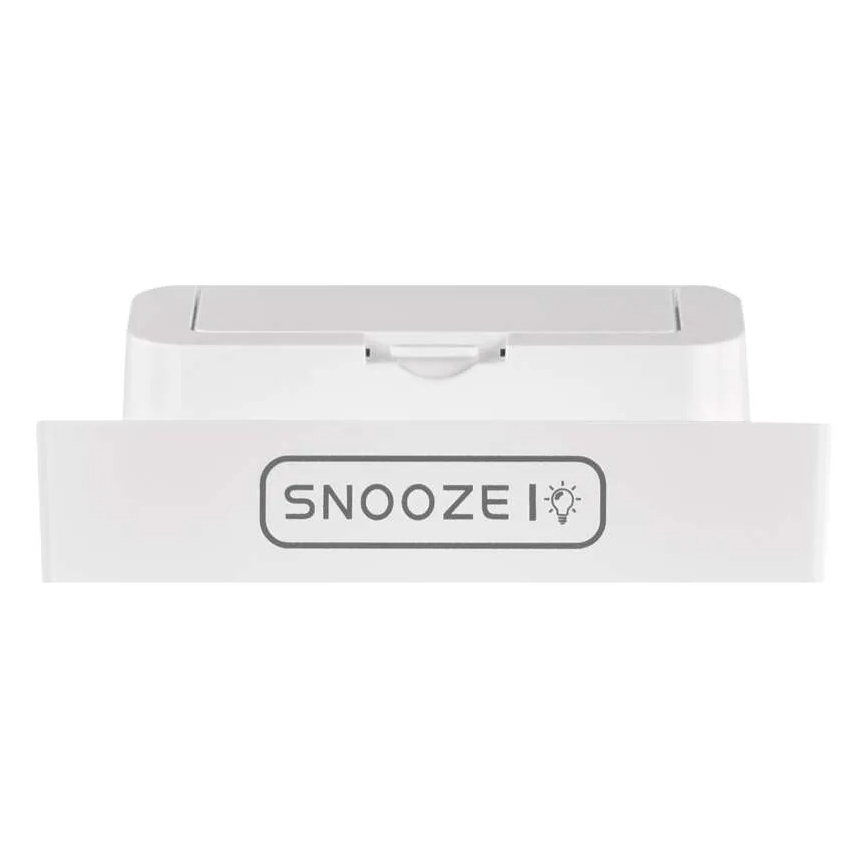 Цифров термометър с хигрометър 1xAA бял