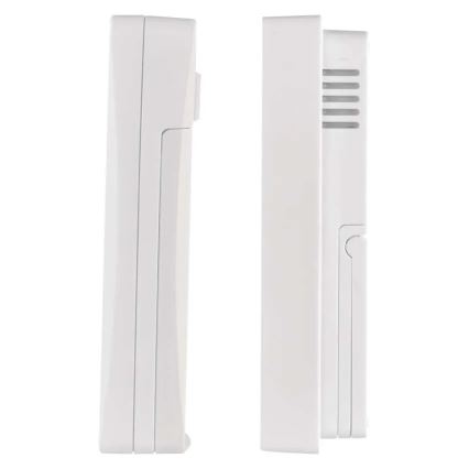 Цифров термометър с влагомер 2xAAA бял