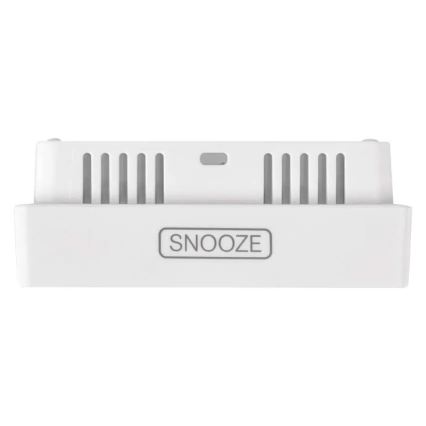 Цифров термометър с влагомер 2xAAA бял